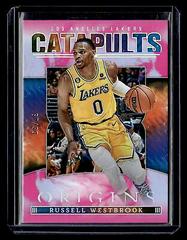 Russell Westbrook [Pink] #17 Basketball Cards 2022 Panini Origins Catapults Prices