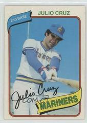Julio Cruz #16 Baseball Cards 1980 O Pee Chee Prices