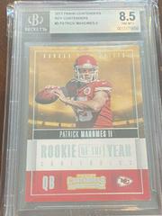 Patrick Mahomes II [Silver] #RY-3 Football Cards 2017 Panini Contenders Rookie of the Year Prices