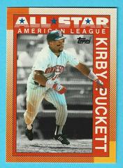 Kirby Puckett #391 Baseball Cards 1990 Topps Tiffany Prices
