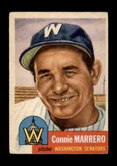 Connie Marrero Baseball Cards 1953 Topps Prices