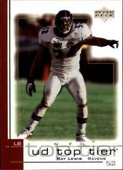 Ray Lewis #14 Football Cards 2001 Upper Deck Top Tier Prices