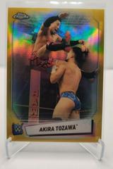 Akira Tozawa [Gold Refractor] Wrestling Cards 2021 Topps Chrome WWE Prices