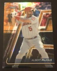 Albert Pujols [Orange Refractor] #59 Baseball Cards 2020 Bowman's Best Prices