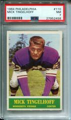 Mick Tingelhoff #110 Football Cards 1964 Philadelphia Prices