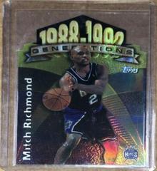 Mitch Richmond [Refractor] #G11 Basketball Cards 1997 Topps Generations Prices