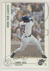 Sammy Sosa #32 Baseball Cards 2002 Topps Ten Prices