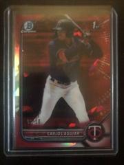 Carlos Aguiar [Red Refractor] #BCP-1 Baseball Cards 2022 Bowman Chrome Prospects Prices