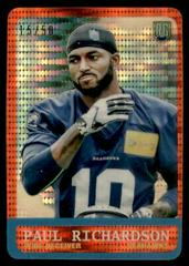 Paul Richardson [Pulsar Refractor Die Cut] #23 Football Cards 2014 Topps Chrome 1963 Minis Prices