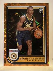 Bennedict Mathurin [Orange Explosion] Basketball Cards 2022 Panini Hoops Prices