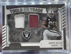 Darren Waller Football Cards 2022 Panini Absolute Tools of the Trade Double Prices