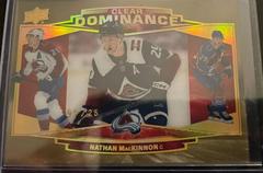 Nathan MacKinnon [Gold Spectrum] Hockey Cards 2022 Upper Deck Clear Dominance Prices