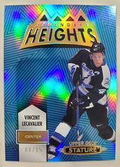 Vincent Lecavalier [Blue] #LH-6 Hockey Cards 2021 Upper Deck Stature Legendary Heights Prices