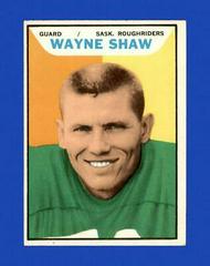 Wayne Shaw #99 Football Cards 1965 Topps CFL Prices