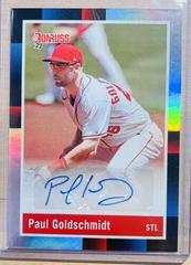 Paul Goldschmidt #R88S-PG Baseball Cards 2022 Panini Donruss Retro 1988 Signatures Prices