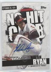 Nolan Ryan [Autograph] Baseball Cards 2022 Topps No Hit Club Prices