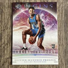 Olivier-Maxence Prosper #10 Basketball Cards 2023 Panini Origins Taking the Leap Prices