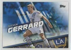 Steven Gerrard [Blue] #125 Soccer Cards 2016 Topps MLS Prices