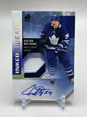 Auston Matthews #IS-AM Hockey Cards 2021 SP Game Used Inked Sweaters Autograph Prices