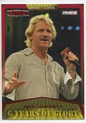 Jeff Jarrett [Red] #19 Wrestling Cards 2008 TriStar TNA Cross the Line Prices