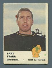 Bart Starr #88 Football Cards 1961 Fleer Prices