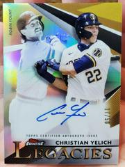 Christian Yelich #FLA-CY Baseball Cards 2021 Topps Finest Legacies Autographs Prices
