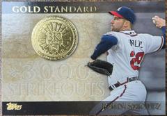 John Smoltz #GS-16 Baseball Cards 2012 Topps Gold Standard Prices