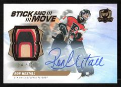Ron Hextall [Gold Autograph] Hockey Cards 2020 Upper Deck The Cup Stick and Move Patch Prices