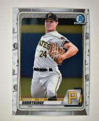Aaron Shortridge #BD-101 Baseball Cards 2020 Bowman Draft Chrome Prices