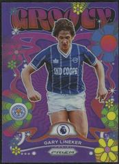 Gary Lineker #24 Soccer Cards 2022 Panini Prizm Premier League Groovy Prices