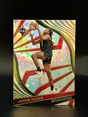 Jackie Young [Astro] #4 Basketball Cards 2022 Panini Revolution WNBA Prices