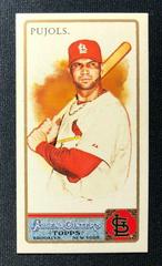 Albert Pujols [Mini Bazooka Back] #100 Baseball Cards 2011 Topps Allen & Ginter Prices