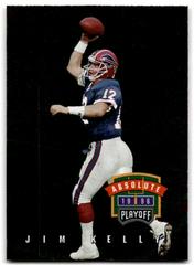 Jim Kelly #1 Football Cards 1996 Playoff Absolute Prices