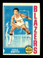 Greg Smith #128 Basketball Cards 1974 Topps Prices