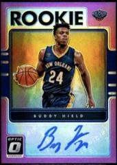 Buddy Hield [Pink] #4 Basketball Cards 2016 Panini Donruss Optic Rookie Signatures Prices