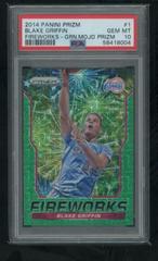 Blake Griffin [Green Mojo Prizm] #1 Basketball Cards 2014 Panini Prizm Fireworks Prices