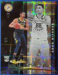 Goga Bitadze [Holo Gold] #92 Basketball Cards 2019 Panini Black Prices