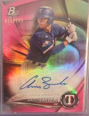 Aaron Zavala [Pink Autograph] #TOP-38 Baseball Cards 2022 Bowman Platinum Top Prospects Prices