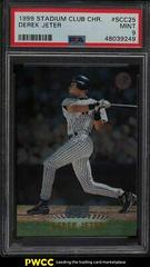 Derek Jeter #SCC25 Baseball Cards 1999 Stadium Club Chrome Prices