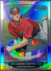 Daniel Watts [Refractor] #BCP111 Baseball Cards 2013 Bowman Platinum Chrome Prospects Prices