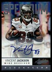 Vincent Jackson [Spectrum Platinum Autograph] #91 Football Cards 2012 Panini Absolute Prices