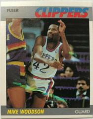 Mike Woodson Basketball Cards 1987 Fleer Prices