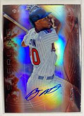 Byron Buxton [Orange Refractor] Baseball Cards 2014 Bowman Sterling Prospect Autograph Prices