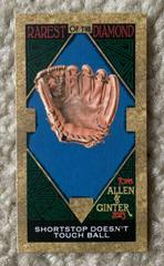 Shortstop Doesn't Touch Ball #MROD-7 Baseball Cards 2023 Topps Allen & Ginter Rarest of the Diamond Mini Prices
