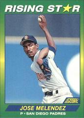 Jose Melendez #19 Baseball Cards 1992 Score Rising Stars Prices