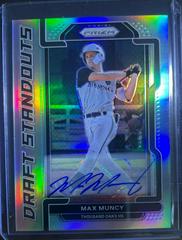 Max Muncy [Autograph Silver Prizm] Baseball Cards 2021 Panini Prizm Draft Picks Standouts Prices