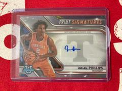 Julian Phillips #PCS-JP Basketball Cards 2022 Bowman Chrome University Prime Signatures Prices