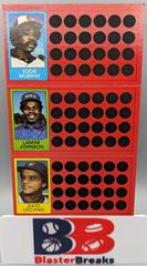 Eddie Murray, Lamar Johnson, Sixto Lezcano Baseball Cards 1981 Topps Scratch Offs Prices
