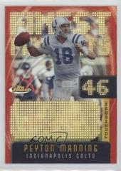 Peyton Manning #FM46 Football Cards 2005 Topps Finest Manning Moments Prices