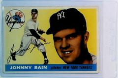Johnny Sain #193 Baseball Cards 1955 Topps Prices